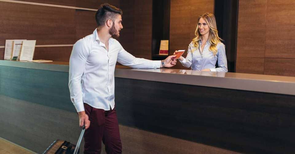 Hotellreception